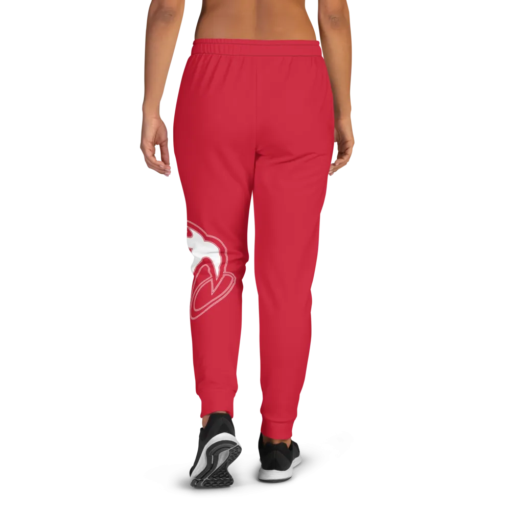 Athletic Apparatus Red White Logo V2 Women's Joggers