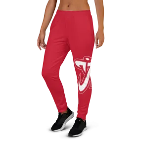 Athletic Apparatus Red White Logo V2 Women's Joggers