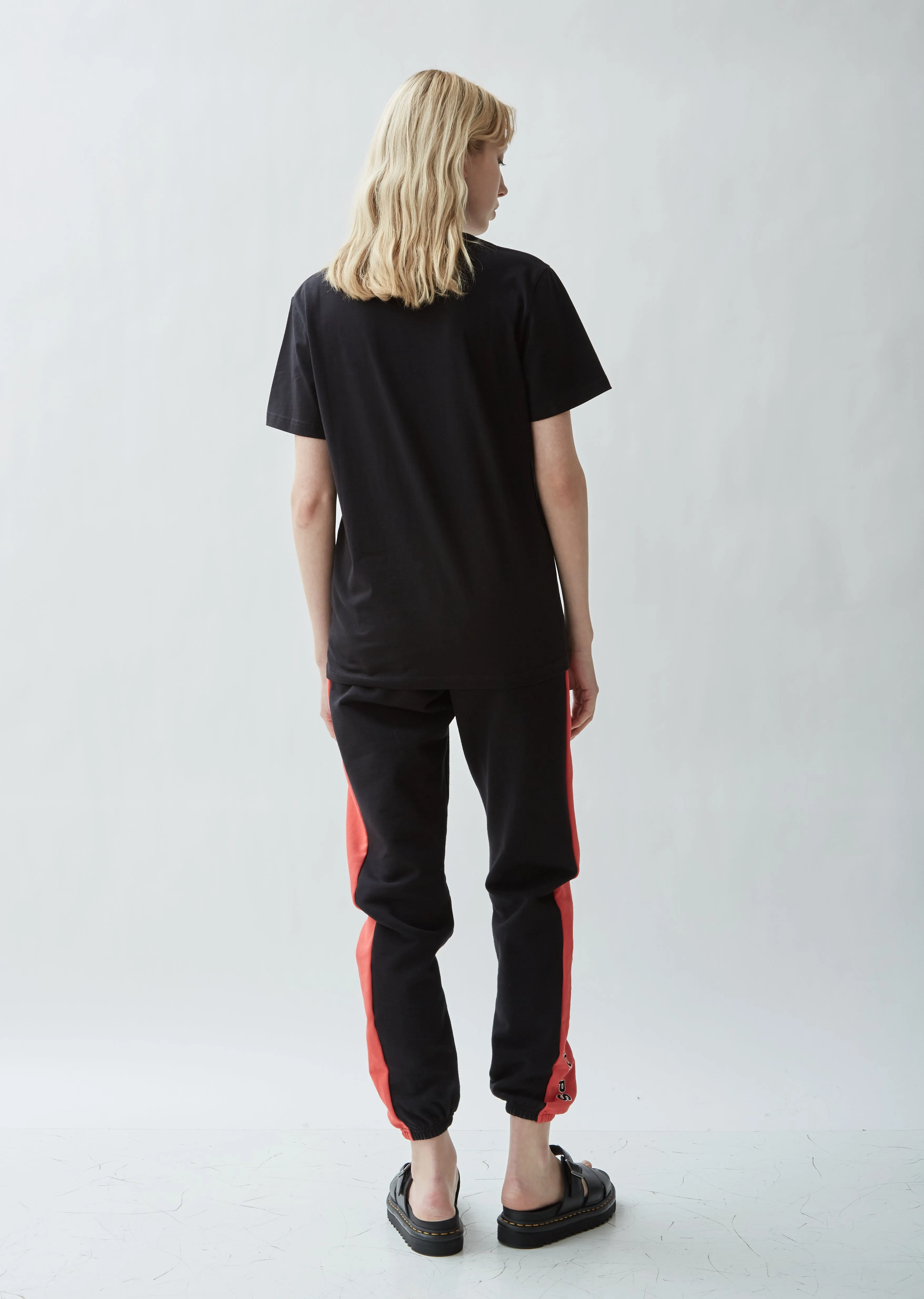 Athletic Cotton Colorbocked Sweatpants