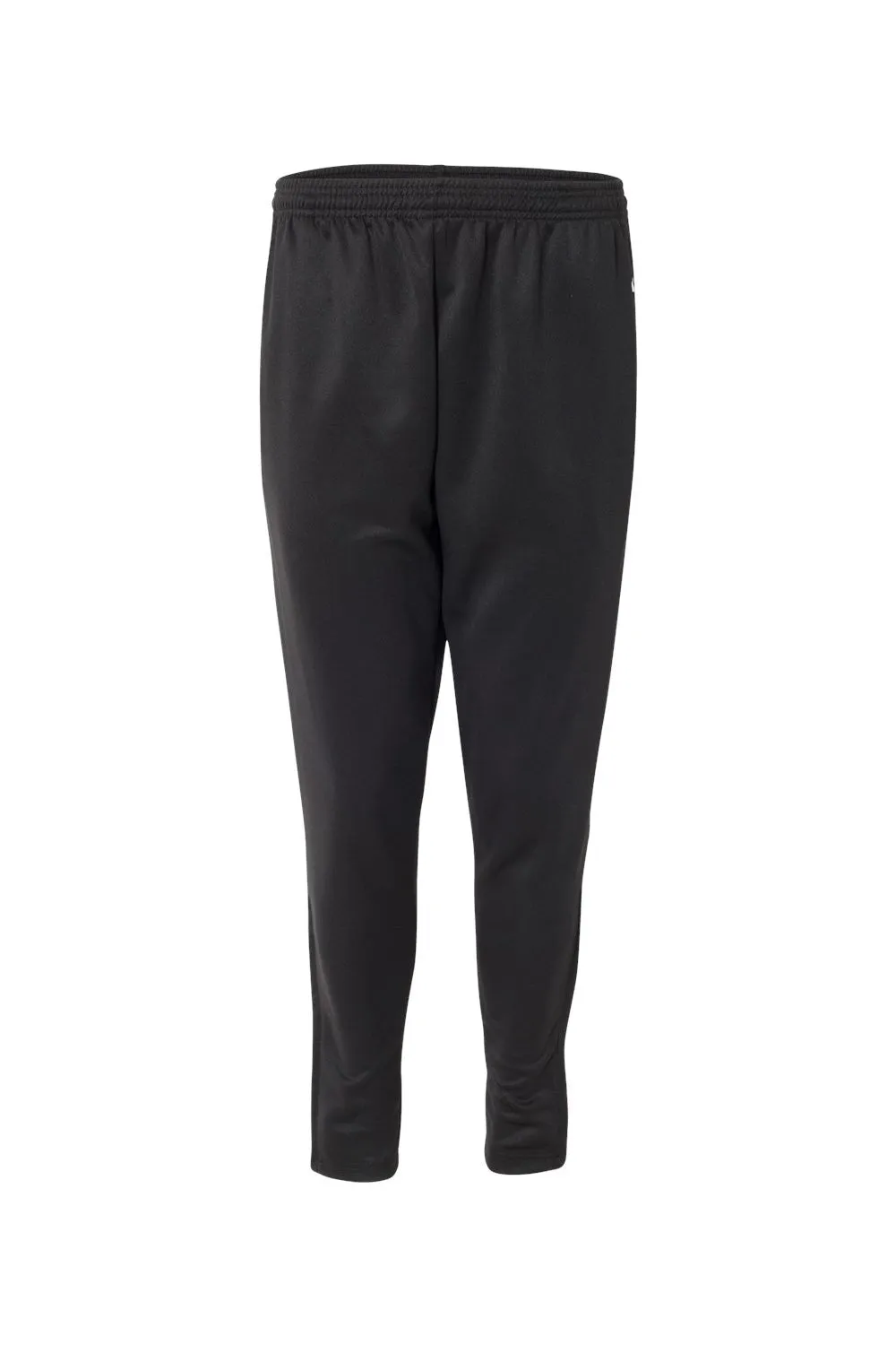 Badger Mens Moisture Wicking Athletic Trainer Pants w/ Pockets - Black