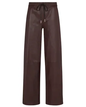 Baggy Athletic Sweatpant in Dark Chocolate