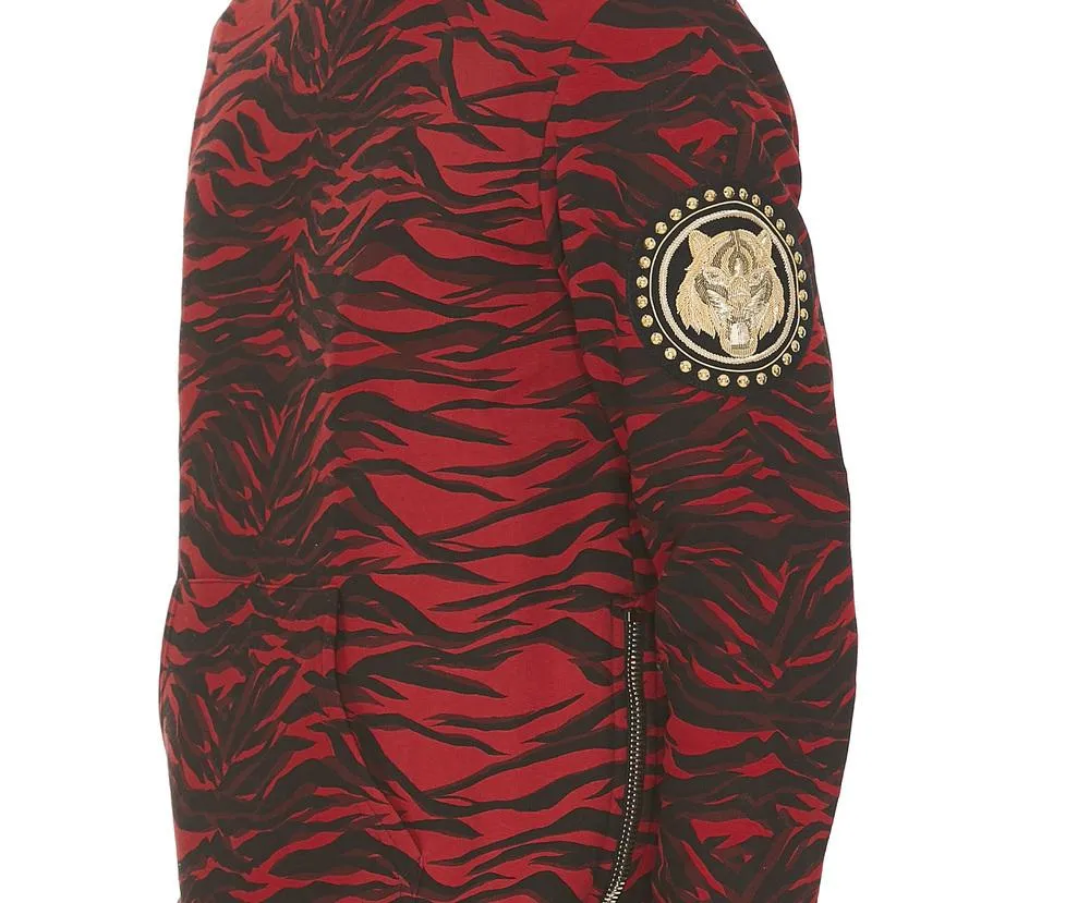 Balmain Tiger Print Sweatshirt