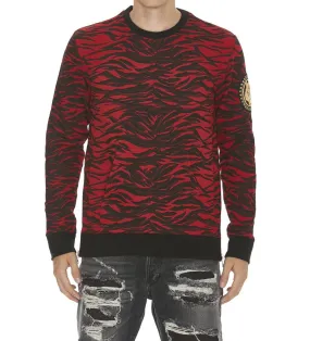 Balmain Tiger Print Sweatshirt