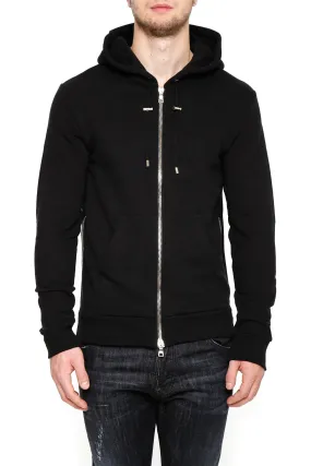 Balmain Tiger Print Zip Hoodie
