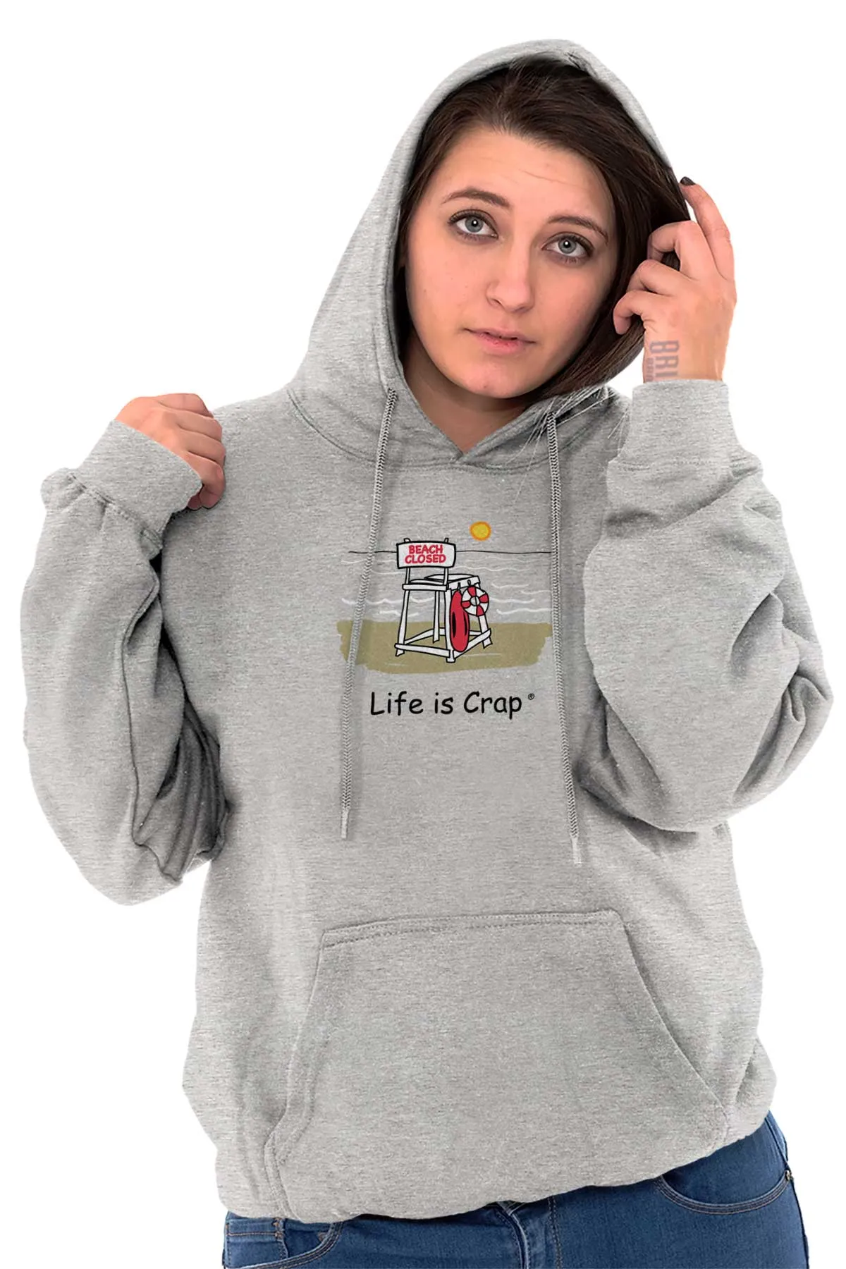 Beach Closed Hoodie