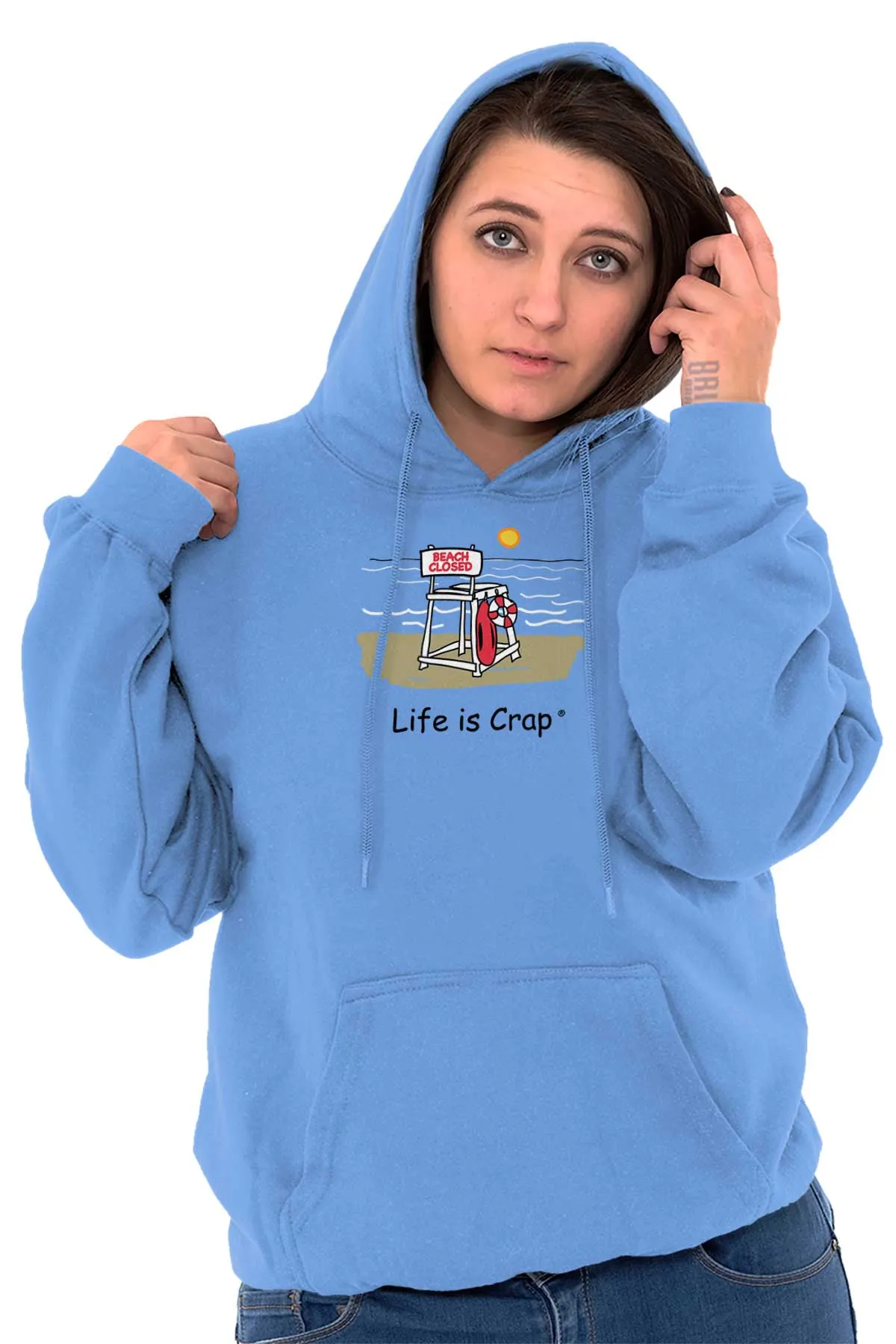 Beach Closed Hoodie