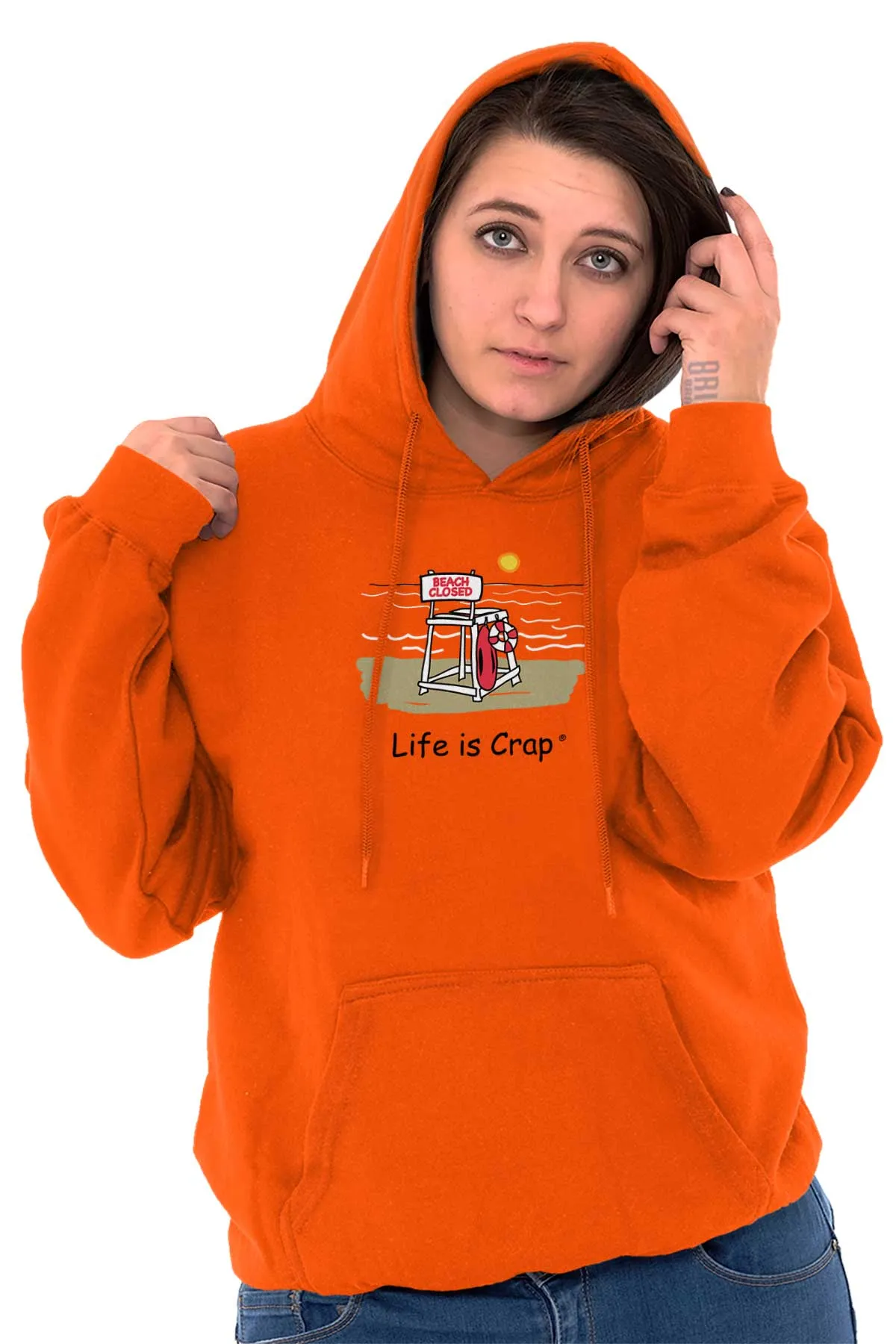 Beach Closed Hoodie