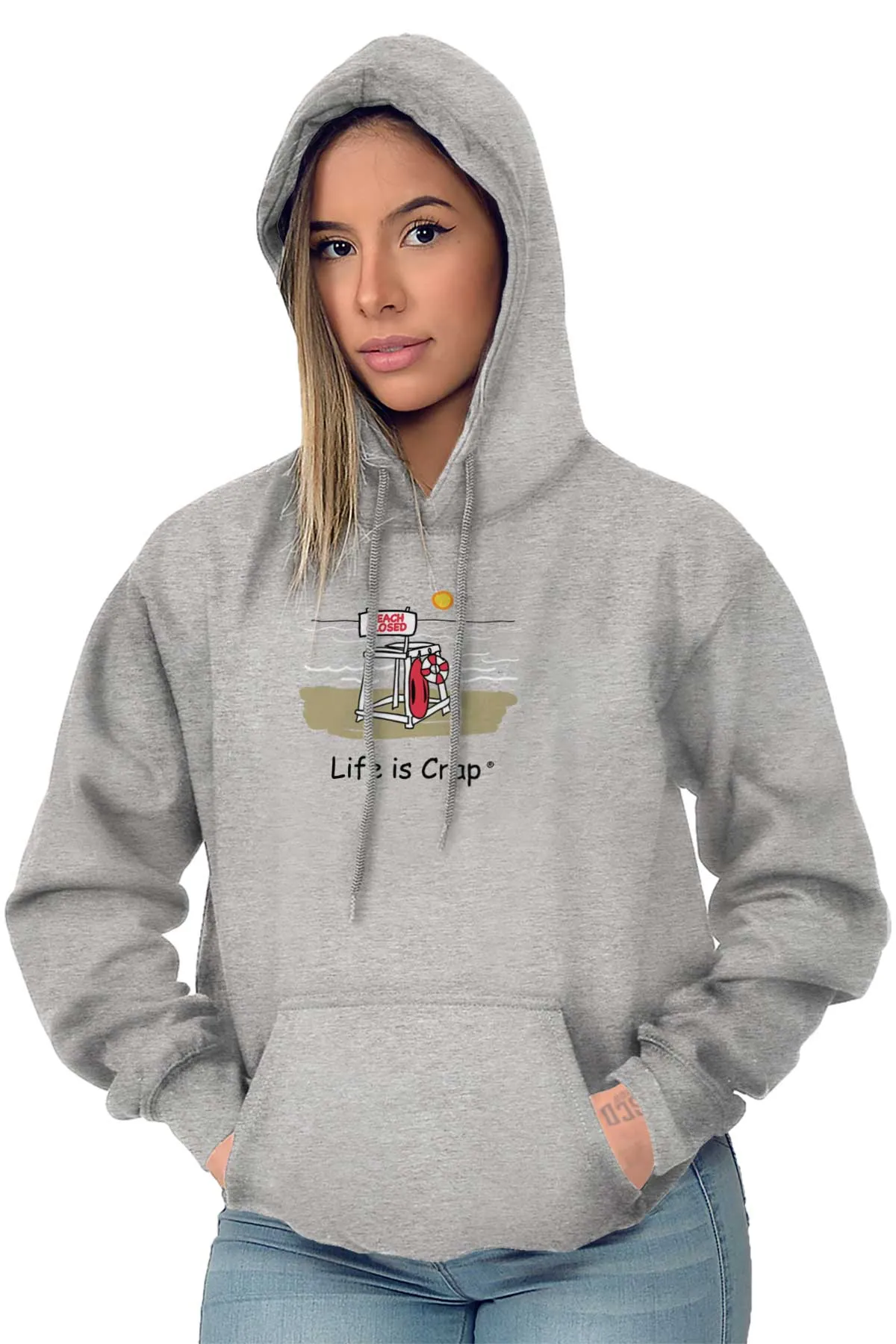 Beach Closed Hoodie