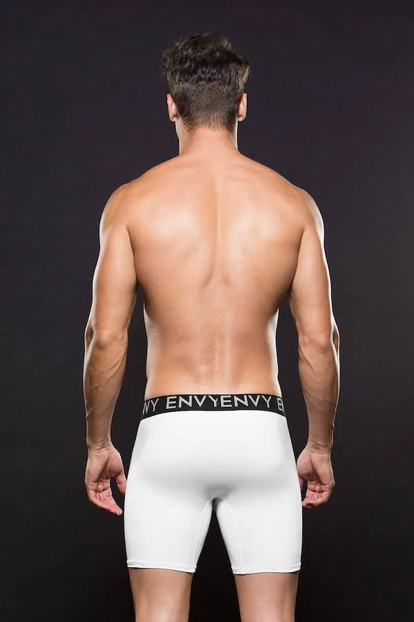 BEV046 Envy Menswear Micro LowRise Logo Athleti Boxer