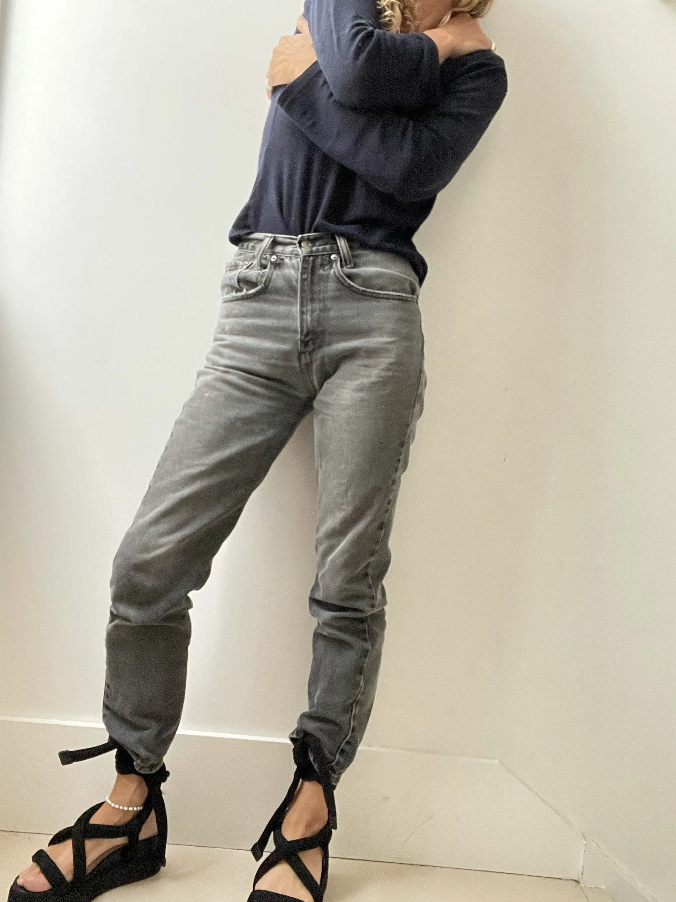 Black Redone Levis