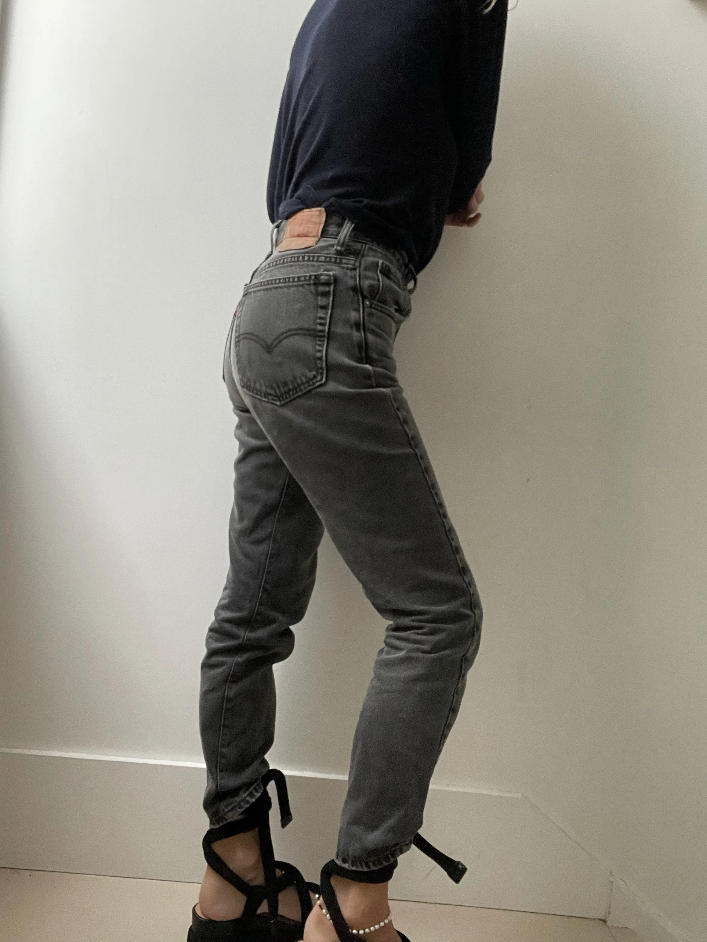 Black Redone Levis