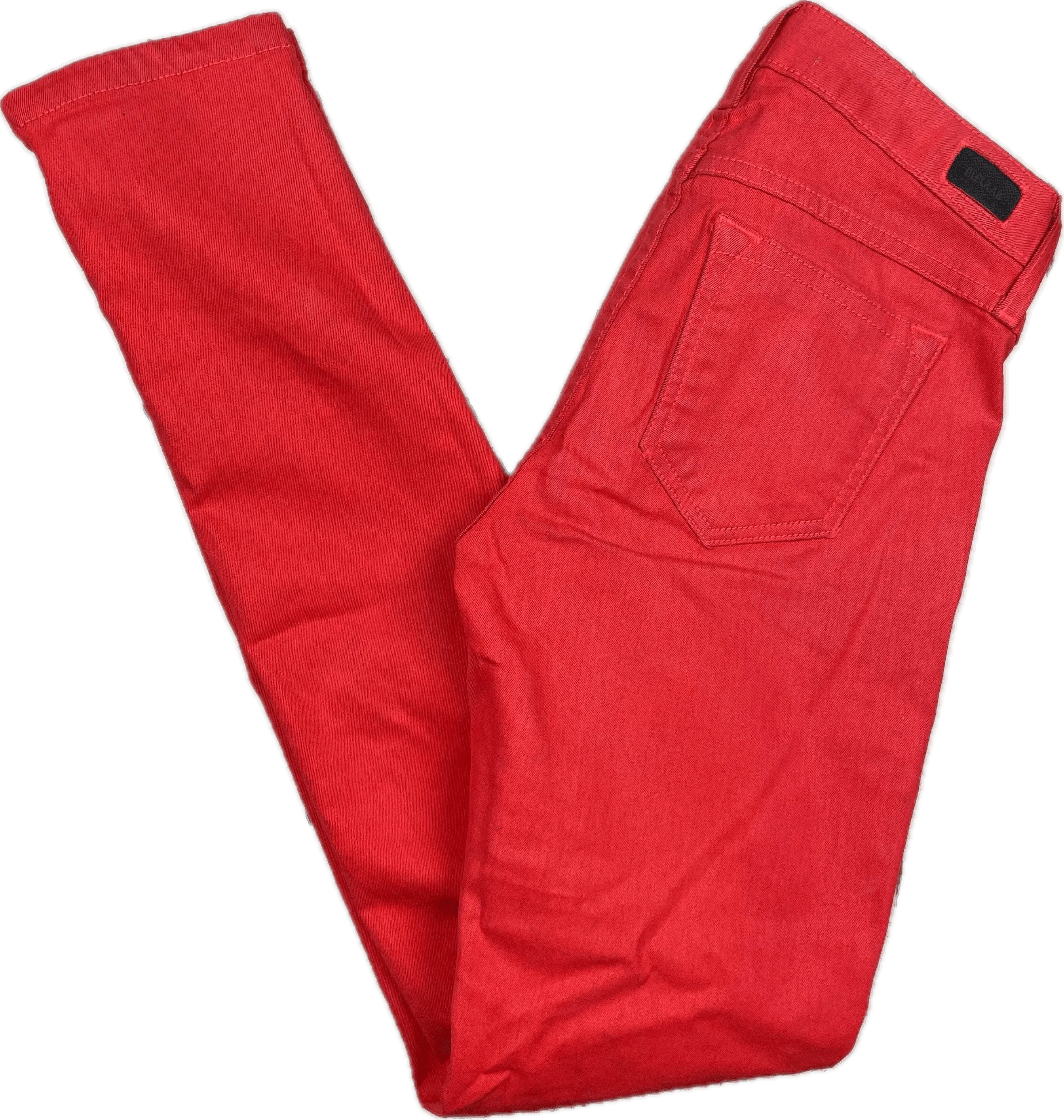 Bleulab USA ‘Detour Leggings’ Fully Reversible Red Skinny Jeans -Size 25
