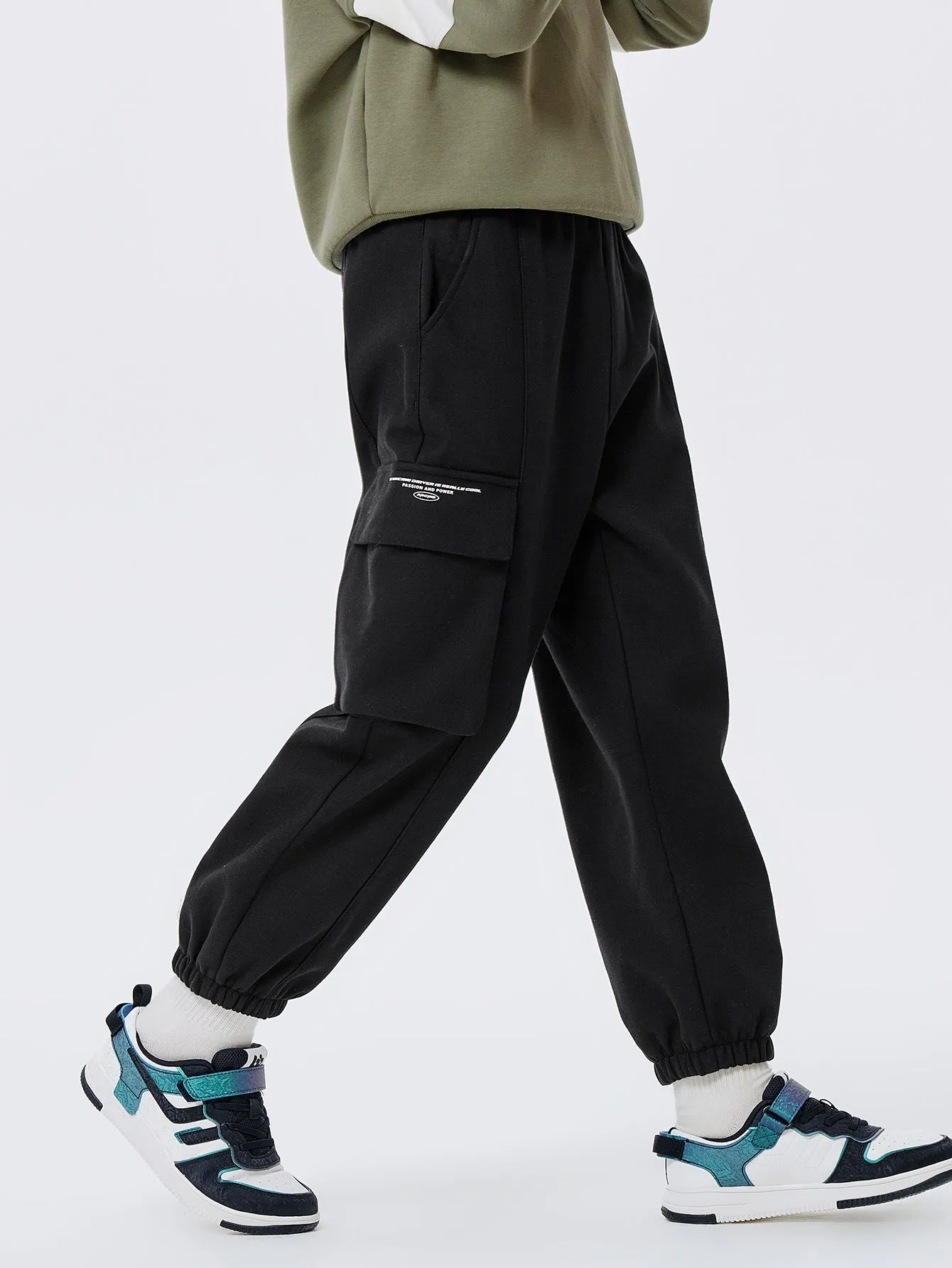 Boy Kid Cargo Trousers