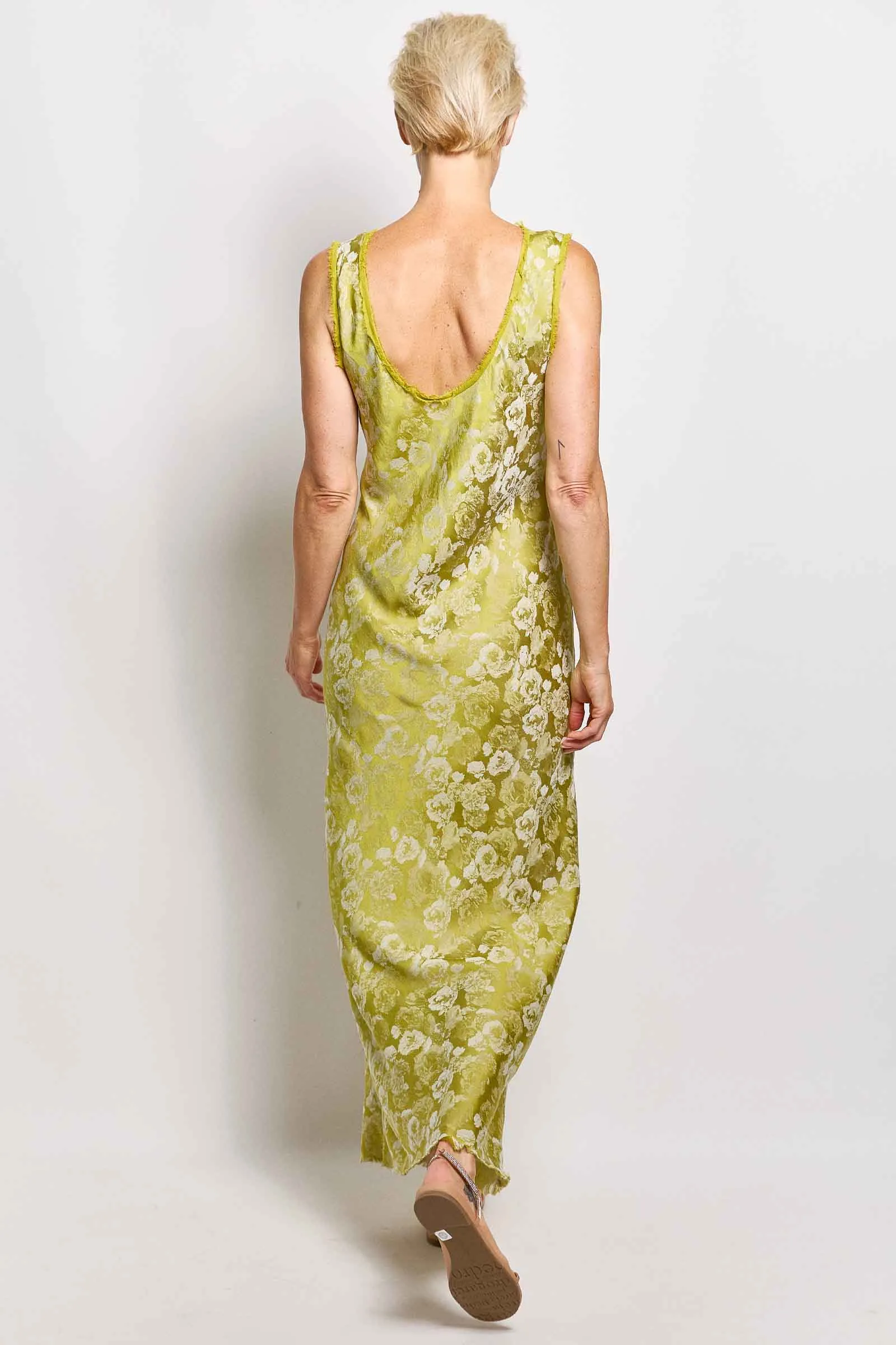 caron jacquard dress
