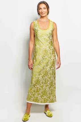 caron jacquard dress