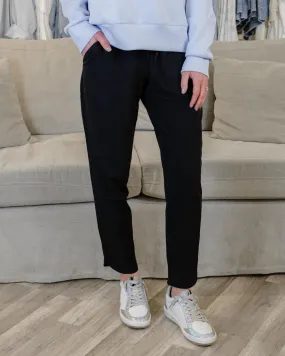 Casual Fridays Taper Pant- Black
