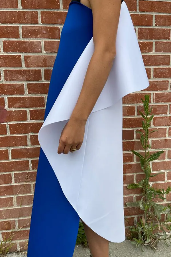 Colorblock Reversible Dress