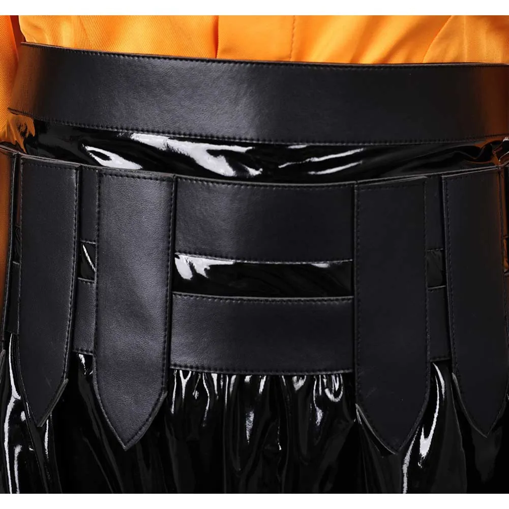 Deadlock Haze Women Yellow Black Outfit Cosplay Costume Outfits Halloween Carnival Suit