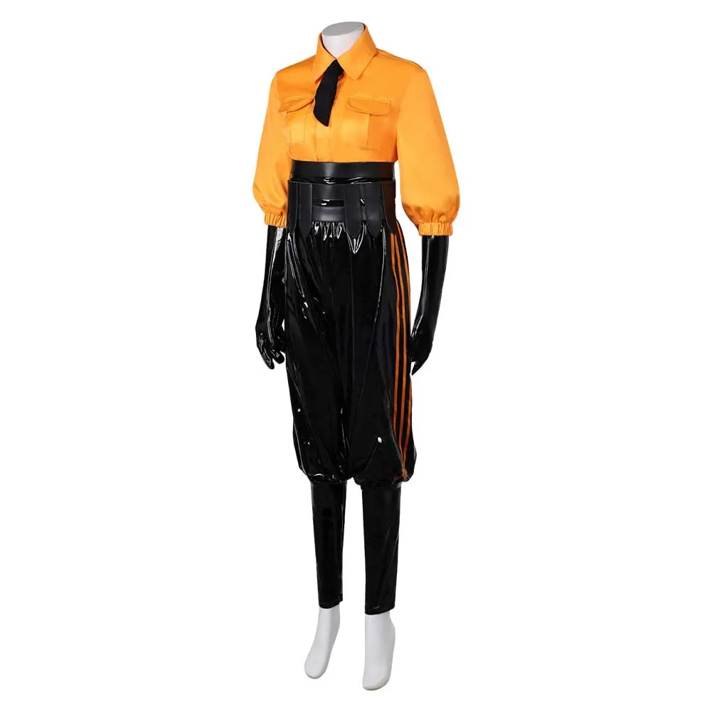 Deadlock Haze Women Yellow Black Outfit Cosplay Costume Outfits Halloween Carnival Suit