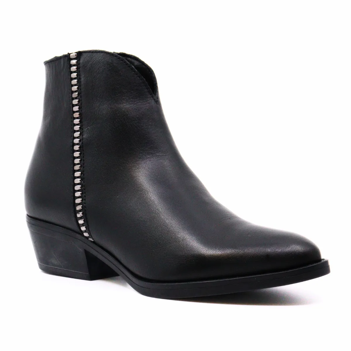 Delman Black Leather