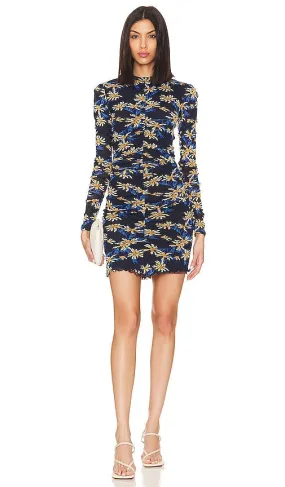 Diane von Furstenberg Azula Reversible Dress in Navy