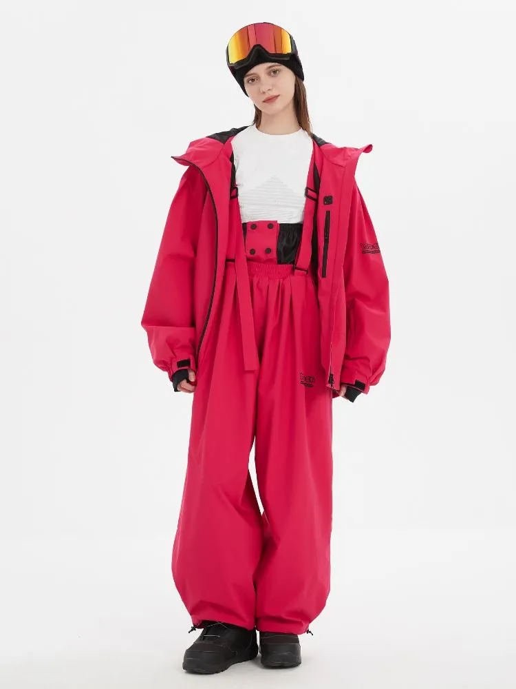 Doorek Suspender Baggy Snow Pants - US ONLY