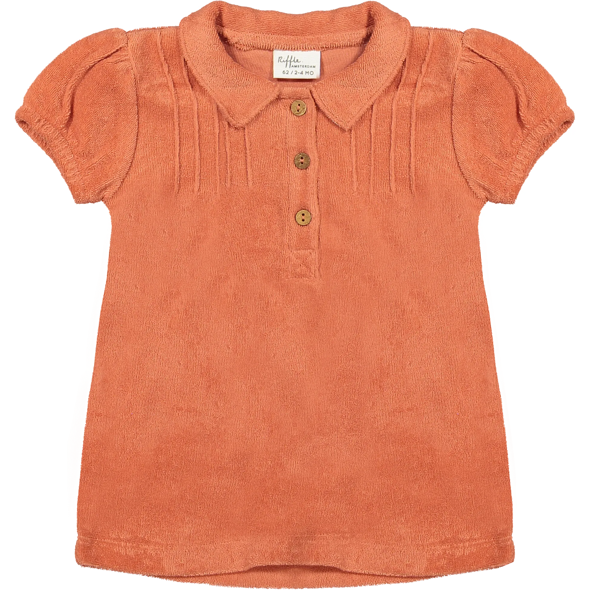DRESS AMBER-Terry Apricot