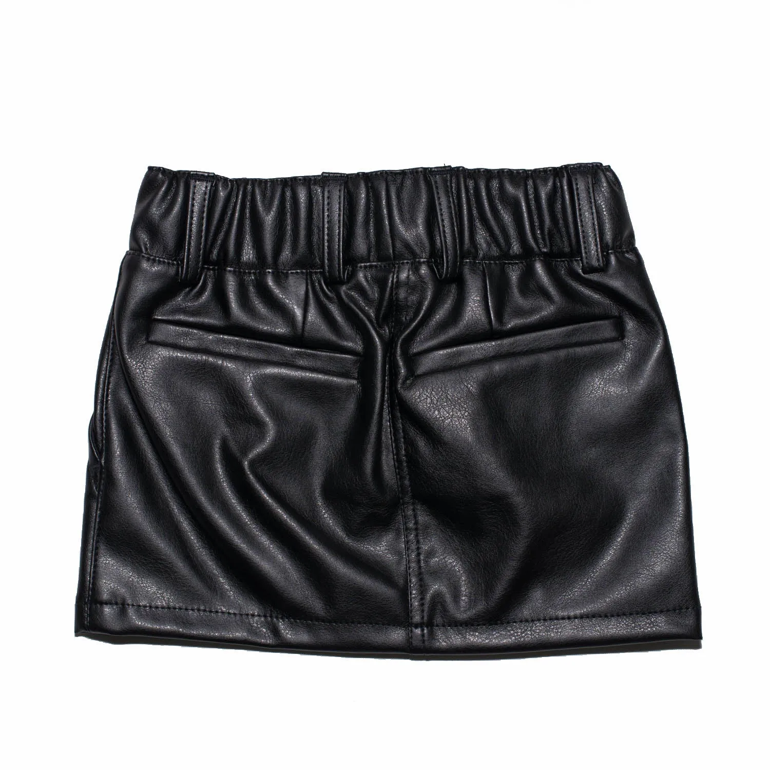 Faux Leather Skirt / No. 200