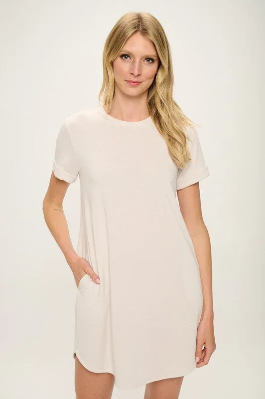 French Terry Pocket Dress
