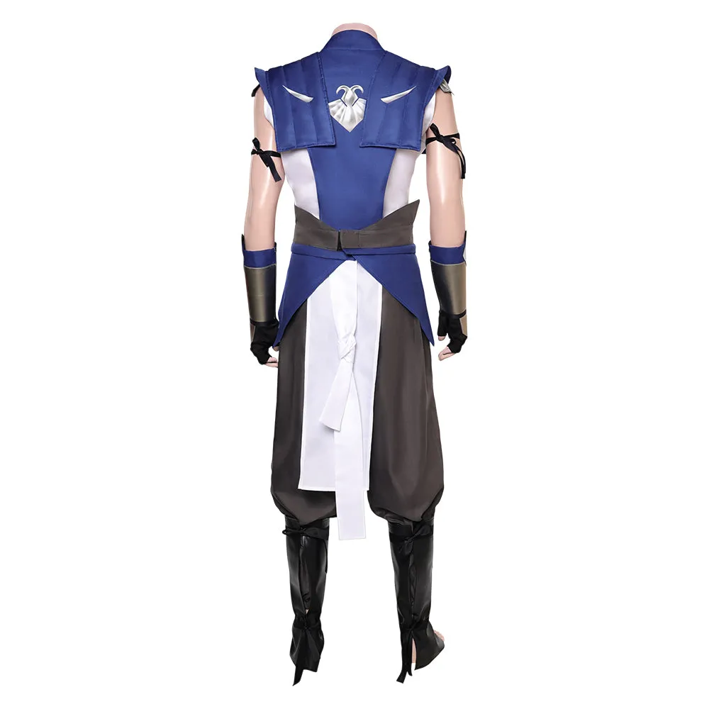 Game Mortal Kombat Sub Zero Cosplay Costume Outfits Halloween Carnival Suit