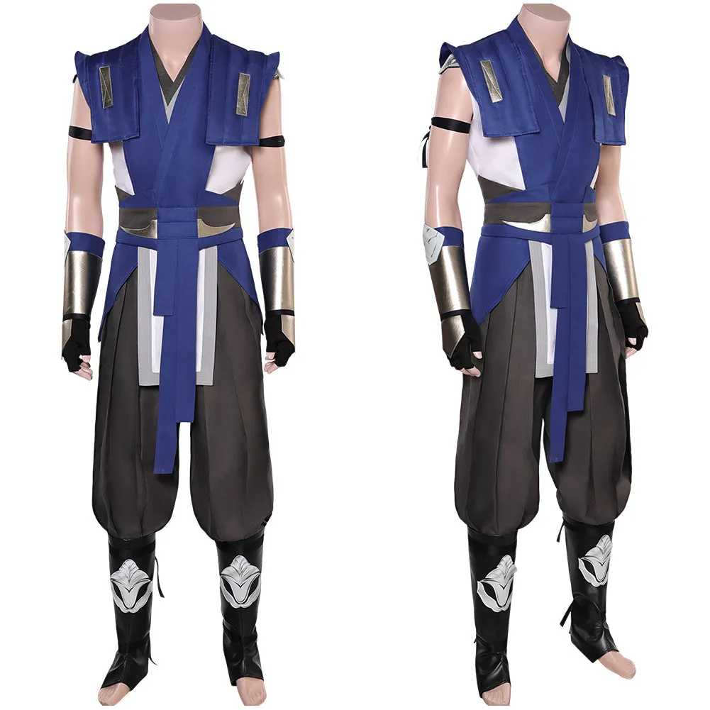 Game Mortal Kombat Sub Zero Cosplay Costume Outfits Halloween Carnival Suit