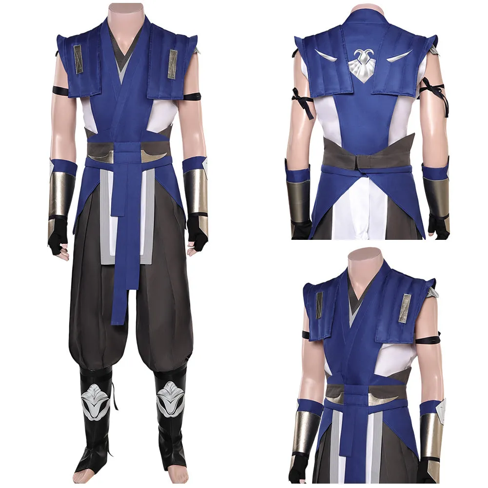Game Mortal Kombat Sub Zero Cosplay Costume Outfits Halloween Carnival Suit