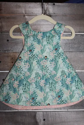 Green Forest Fairies Reversible Dress