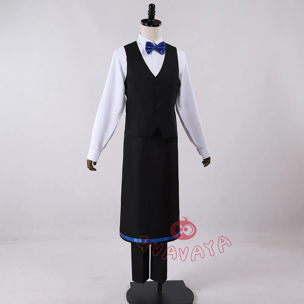 Gvavaya Anime Cosplay Oshi no Ko Aqua Cosplay Costume Aqua Waiter Suit Cosplay