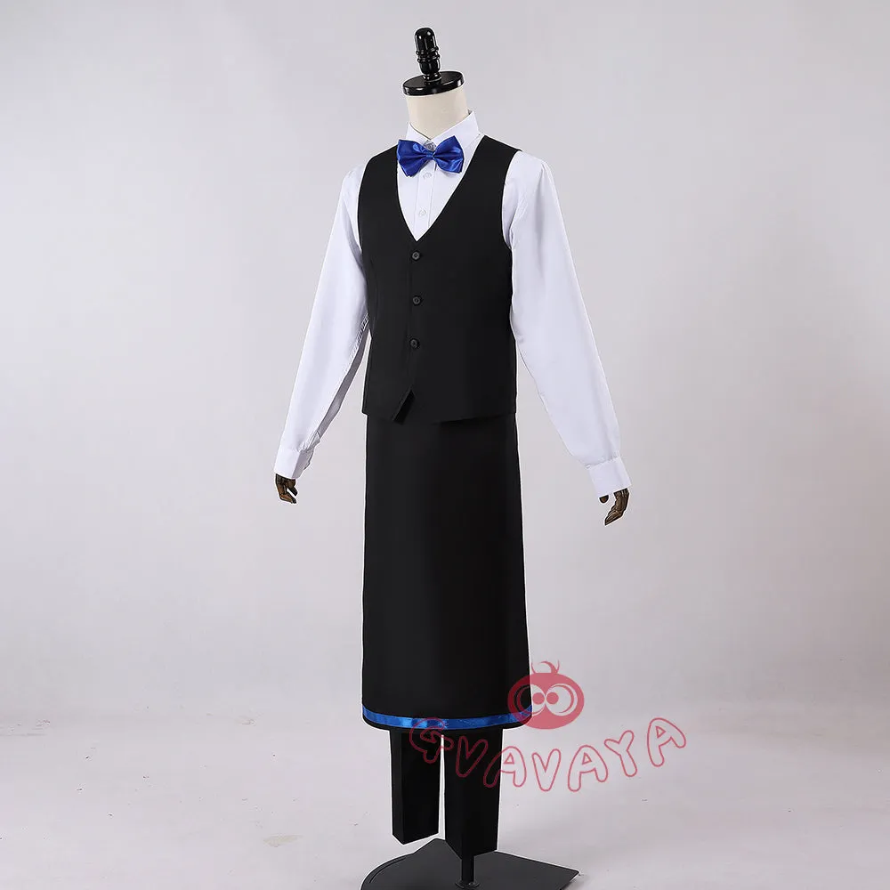 Gvavaya Anime Cosplay Oshi no Ko Aqua Cosplay Costume Aqua Waiter Suit Cosplay