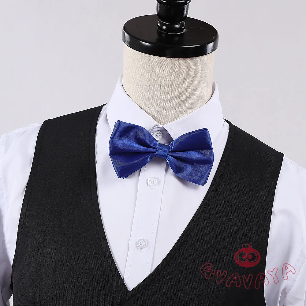 Gvavaya Anime Cosplay Oshi no Ko Aqua Cosplay Costume Aqua Waiter Suit Cosplay