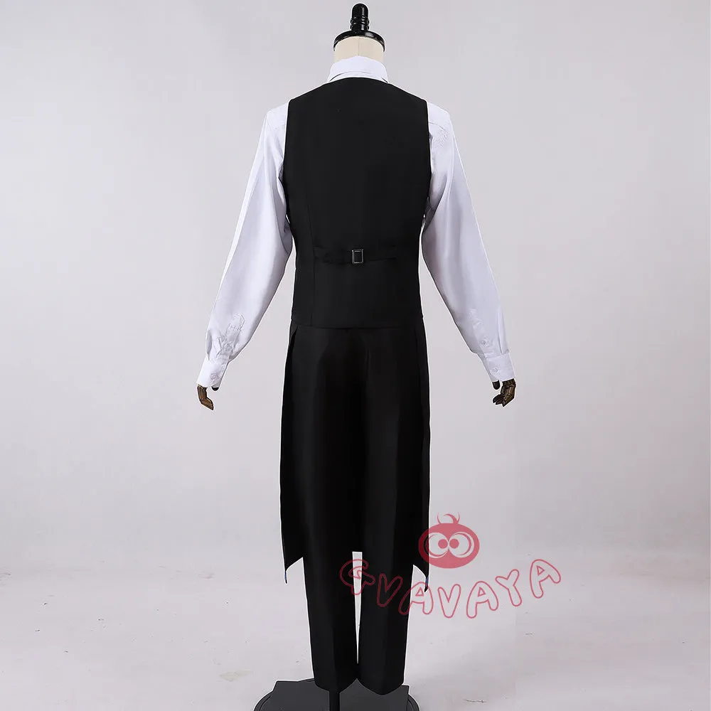 Gvavaya Anime Cosplay Oshi no Ko Aqua Cosplay Costume Aqua Waiter Suit Cosplay