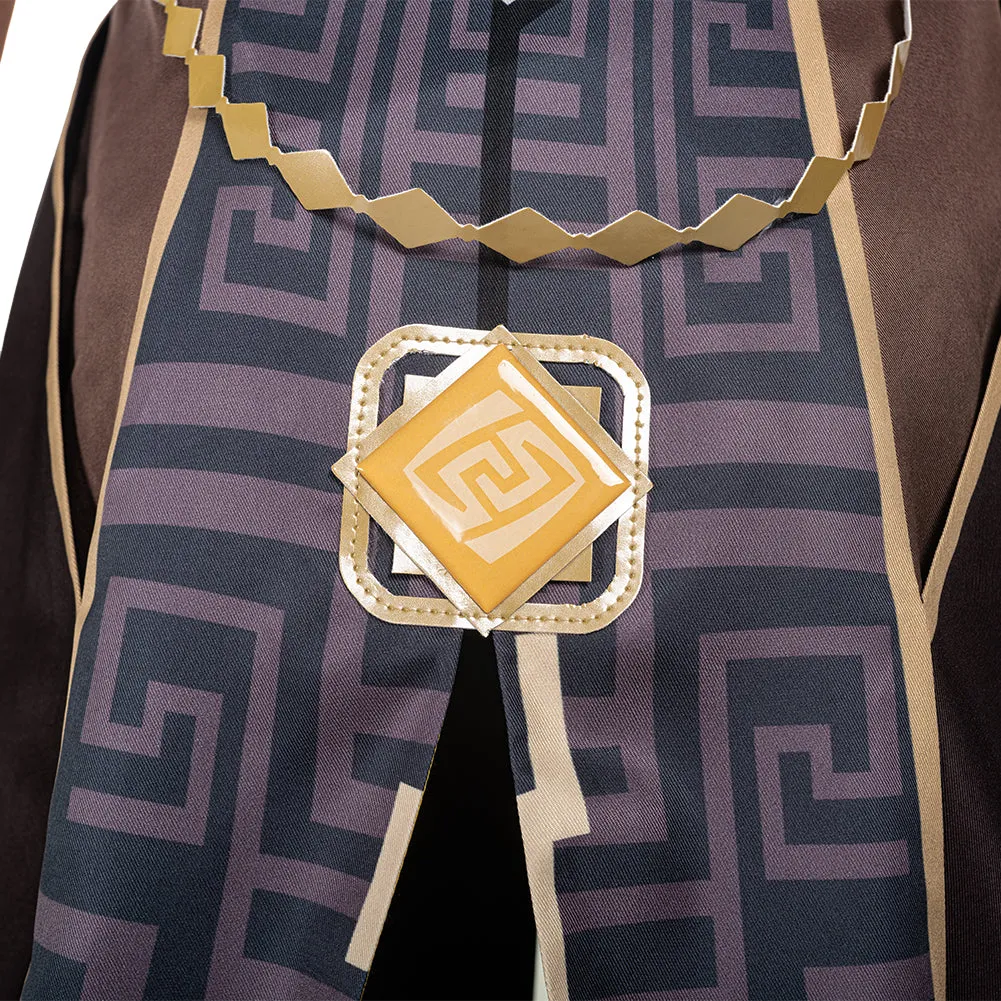 Gvavaya Game Cosplay Genshin Impact Liyue Zhongli Cosplay Costume