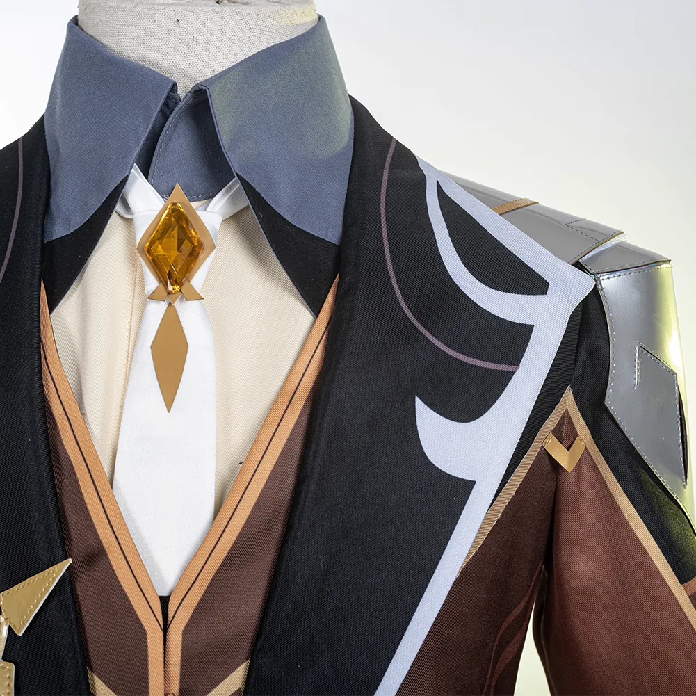 Gvavaya Game Cosplay Genshin Impact Liyue Zhongli Cosplay Costume