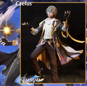 Gvavaya Game Cosplay Honkai Star Rail Cosplay Trailblazer Caelus Cosplay Costume A