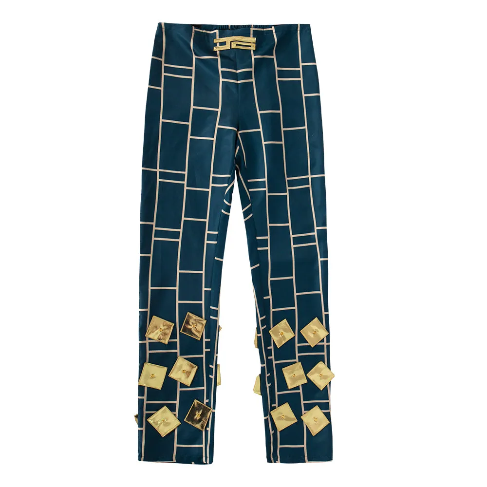 Gvavaya Game Cosplay JoJo's Bizarre Adventure Cosplay Jolyne Cujoh Cosplay Costume