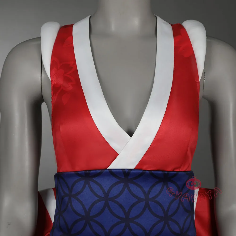 Gvavaya Game Cosplay Street Fighter 6 Cosplay Costume Mai Shiranui Cosplay Costume Mai Cosplay