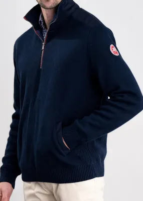 Holebrook Men's Peter 1/4 Zip Windproof Sweater Navy