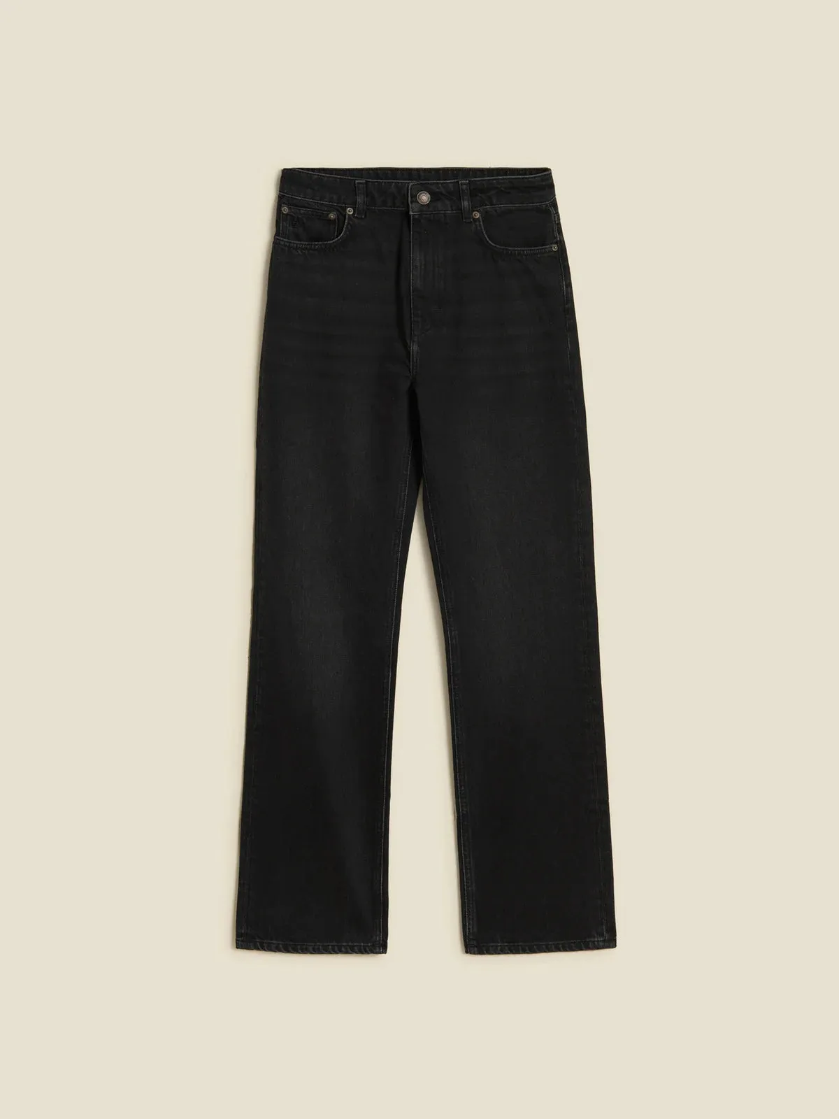 HOLZWEILER REGULAR JEANS BLACK WASHED
