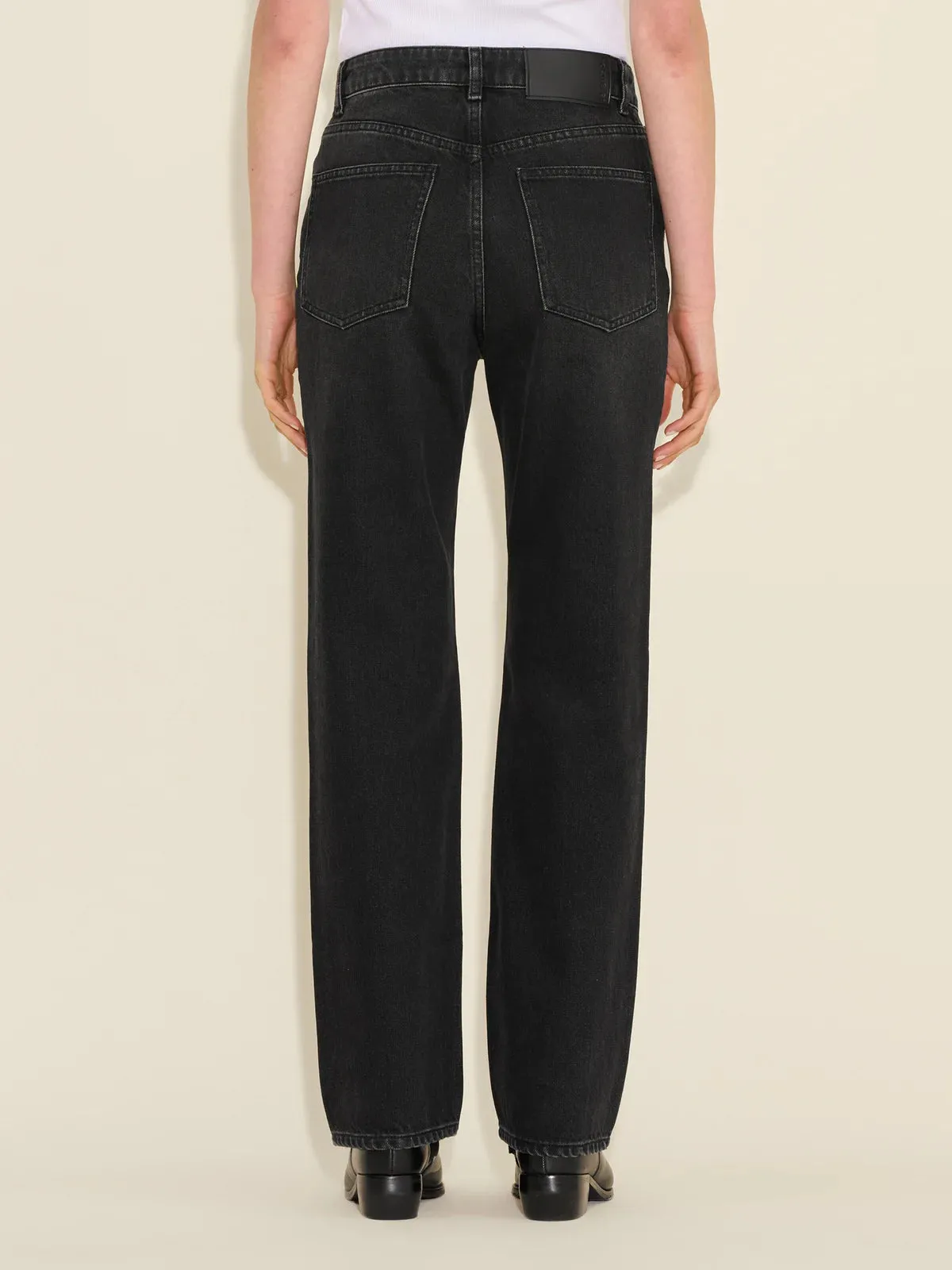 HOLZWEILER REGULAR JEANS BLACK WASHED