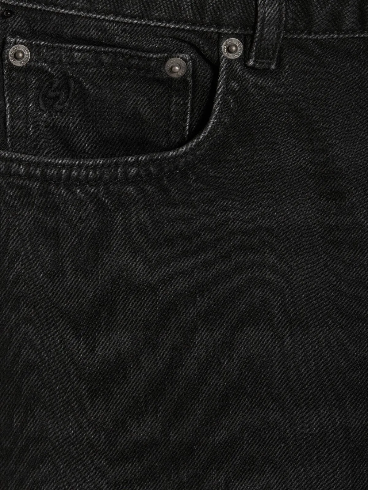 HOLZWEILER REGULAR JEANS BLACK WASHED