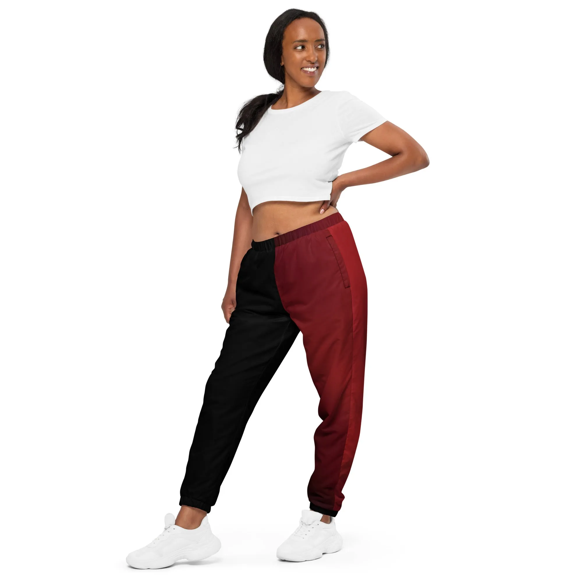 Humble Sportswear™ Women's Fire Red Track Pants