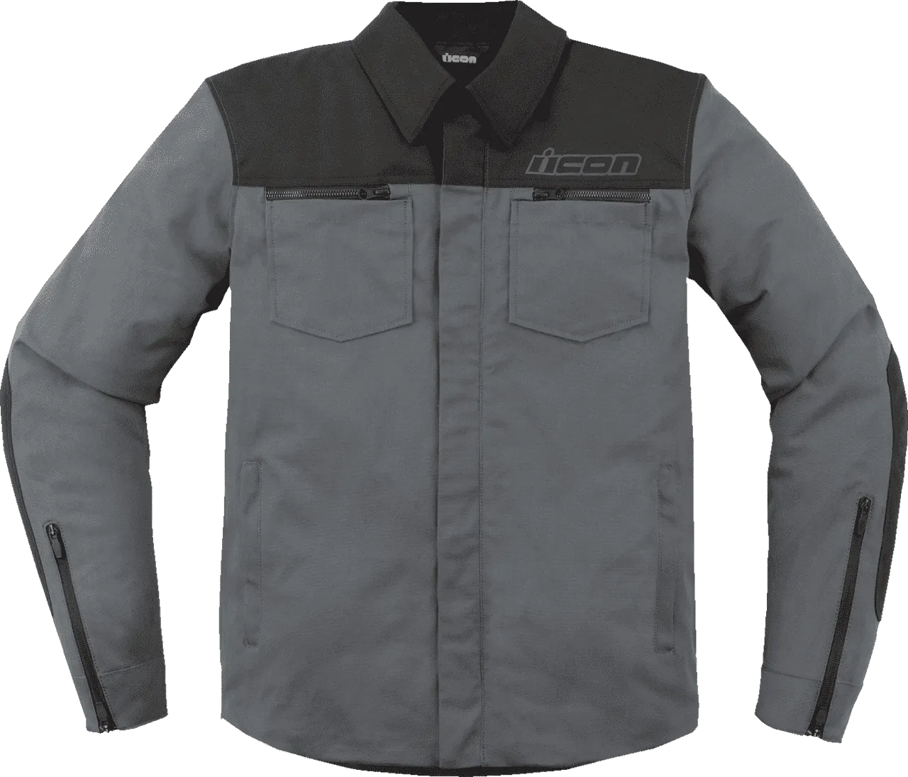 Icon Men's Upstate Canvas CE Motorcycle Jacket