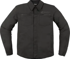 Icon Men's Upstate Canvas CE Motorcycle Jacket