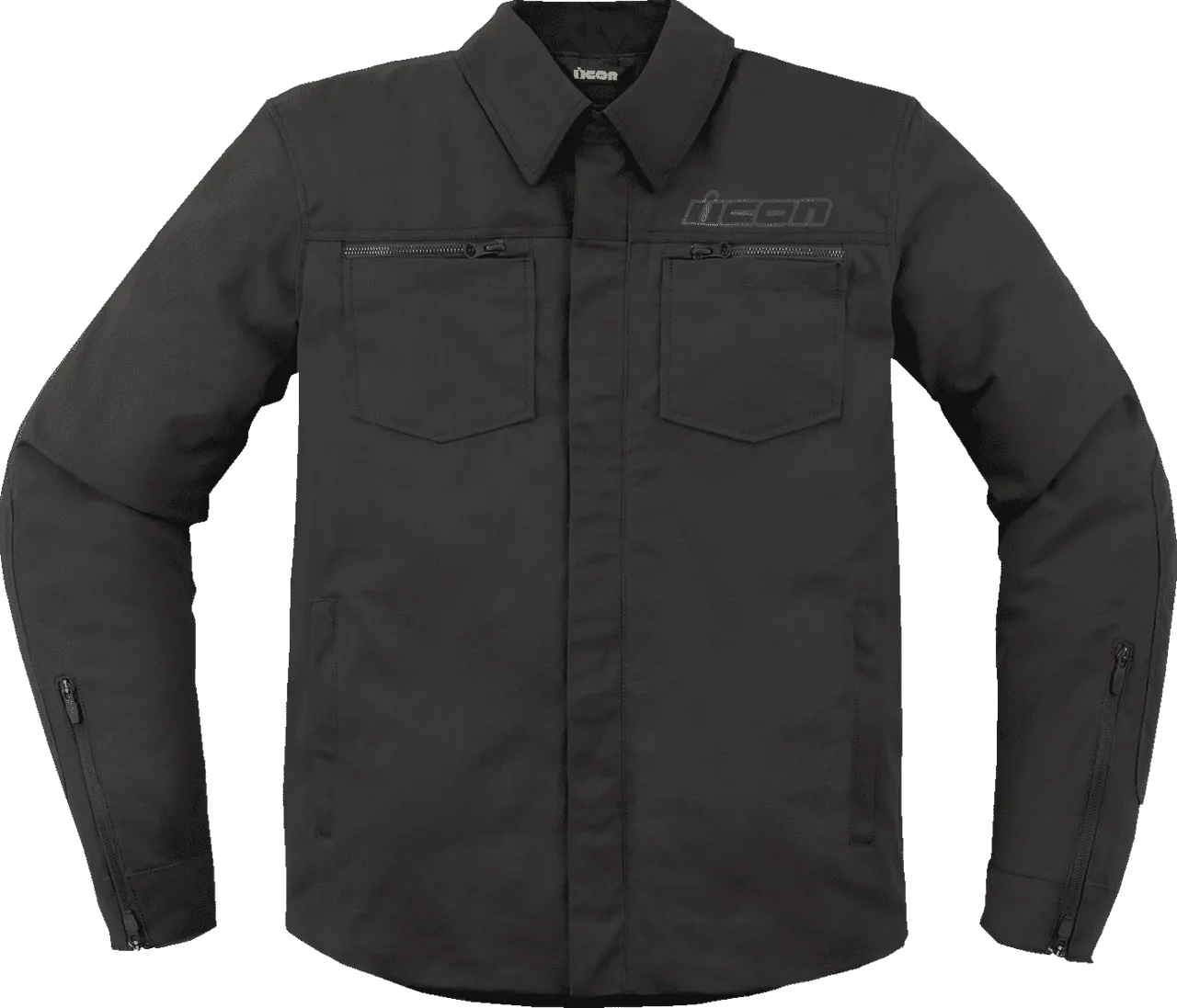 Icon Men's Upstate Canvas CE Motorcycle Jacket